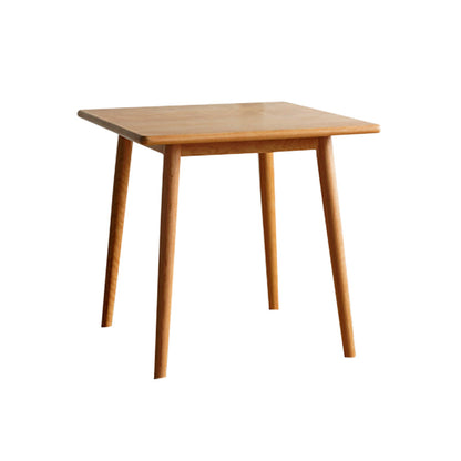 1/3ピースモダンなスタイルのダイニングルームの椅子とテーブルセットは無地の木材