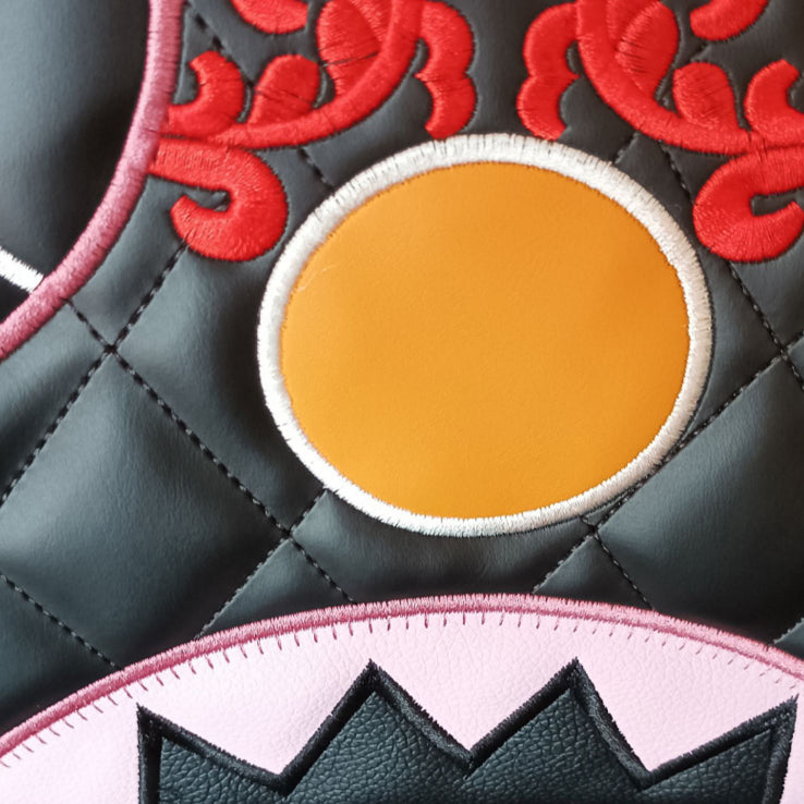 Hedendaagse stijl wingback gestoffeerde eetkamerstoel voor eetkamer