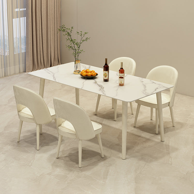 Zeitgenössischer Stil gepolsterte 4 Beine Esszimmer für Wohnzimmer