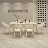 Zeitgenössischer Stil gepolsterte 4 Beine Esszimmer für Wohnzimmer