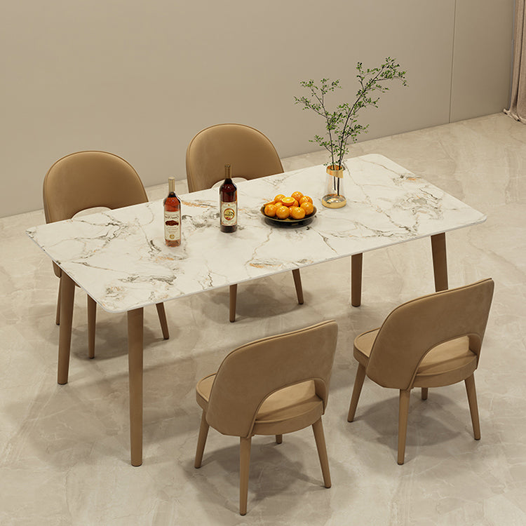 Zeitgenössischer Stil gepolsterte 4 Beine Esszimmer für Wohnzimmer