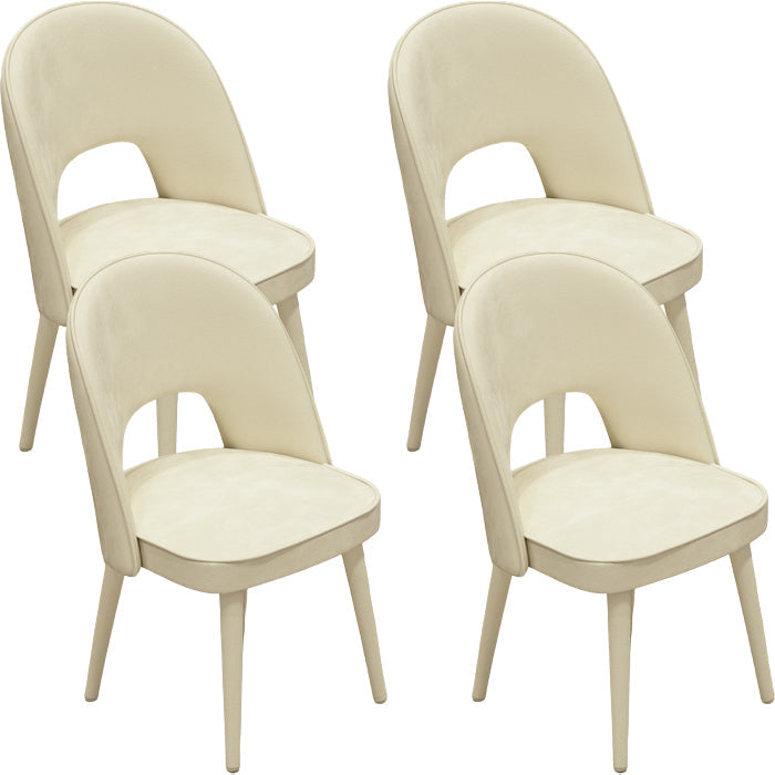Zeitgenössischer Stil gepolsterte 4 Beine Esszimmer für Wohnzimmer