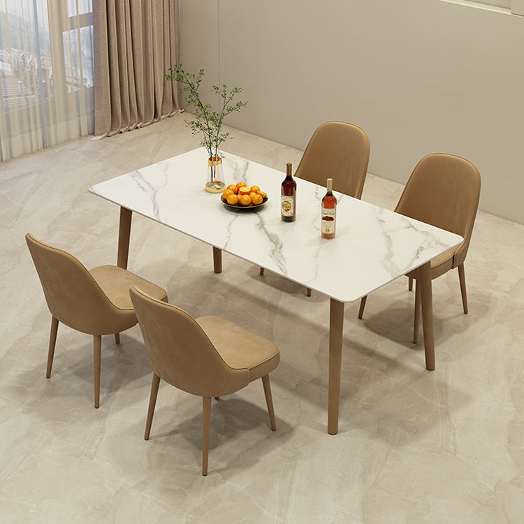 Zeitgenössischer Stil gepolsterte 4 Beine Esszimmer für Wohnzimmer
