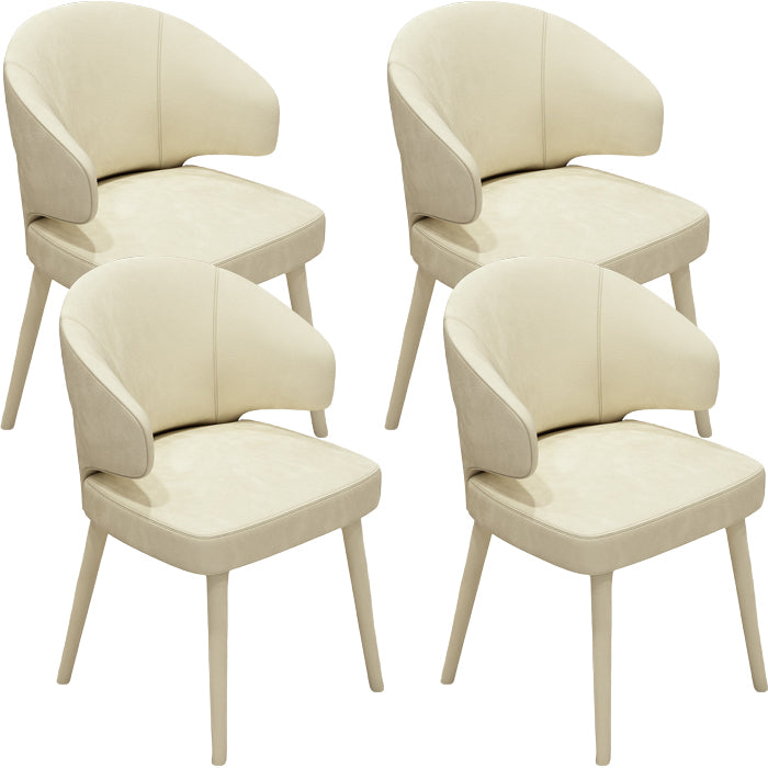 Zeitgenössischer Stil gepolsterte 4 Beine Esszimmer für Wohnzimmer