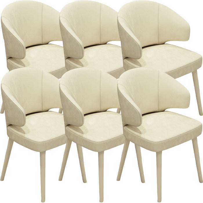 Zeitgenössischer Stil gepolsterte 4 Beine Esszimmer für Wohnzimmer