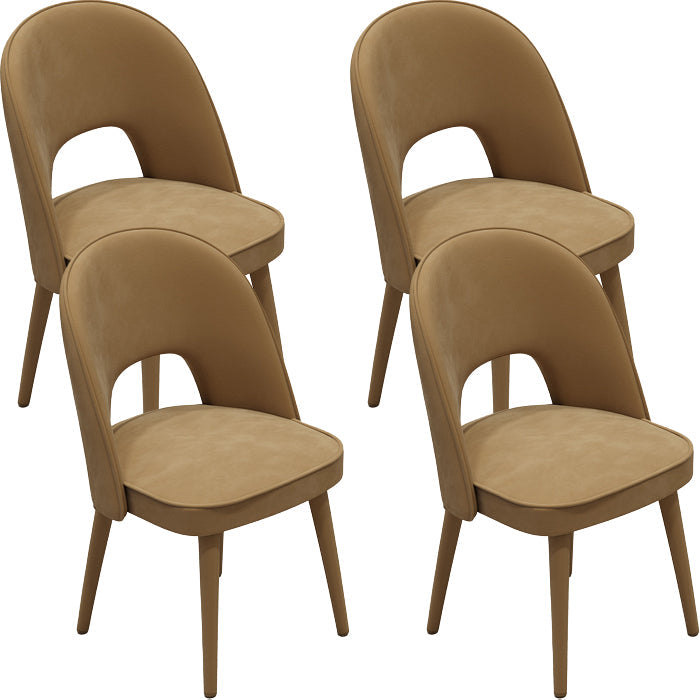Zeitgenössischer Stil gepolsterte 4 Beine Esszimmer für Wohnzimmer