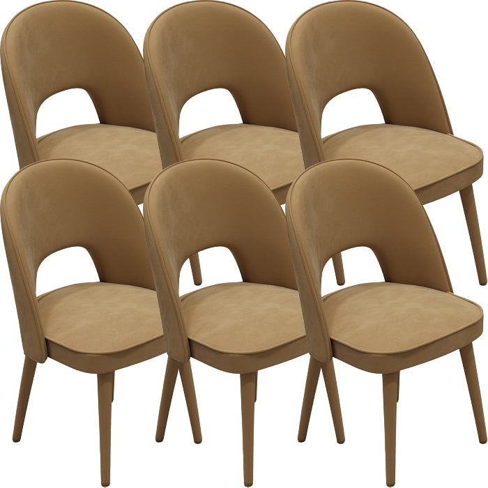 Zeitgenössischer Stil gepolsterte 4 Beine Esszimmer für Wohnzimmer