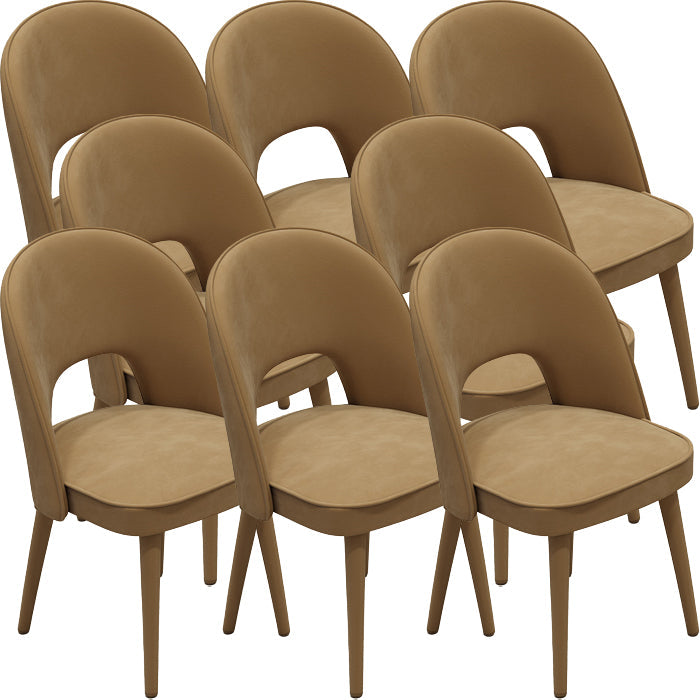 Zeitgenössischer Stil gepolsterte 4 Beine Esszimmer für Wohnzimmer