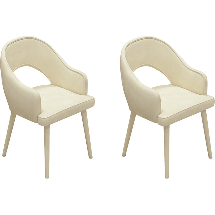 Zeitgenössischer Stil gepolsterte 4 Beine Esszimmer für Wohnzimmer