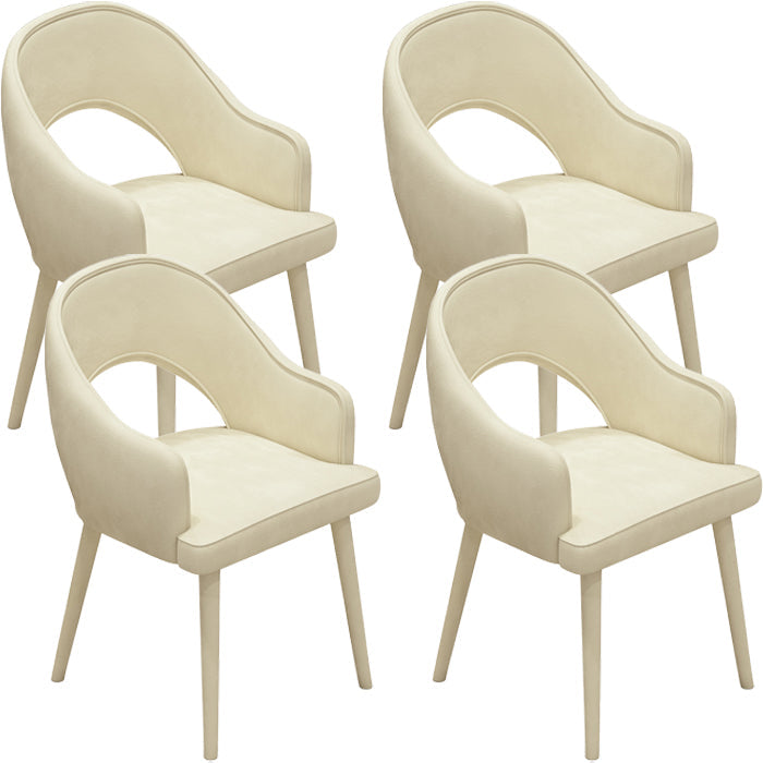 Zeitgenössischer Stil gepolsterte 4 Beine Esszimmer für Wohnzimmer