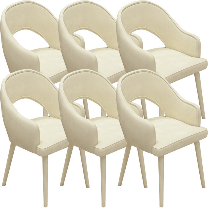 Zeitgenössischer Stil gepolsterte 4 Beine Esszimmer für Wohnzimmer