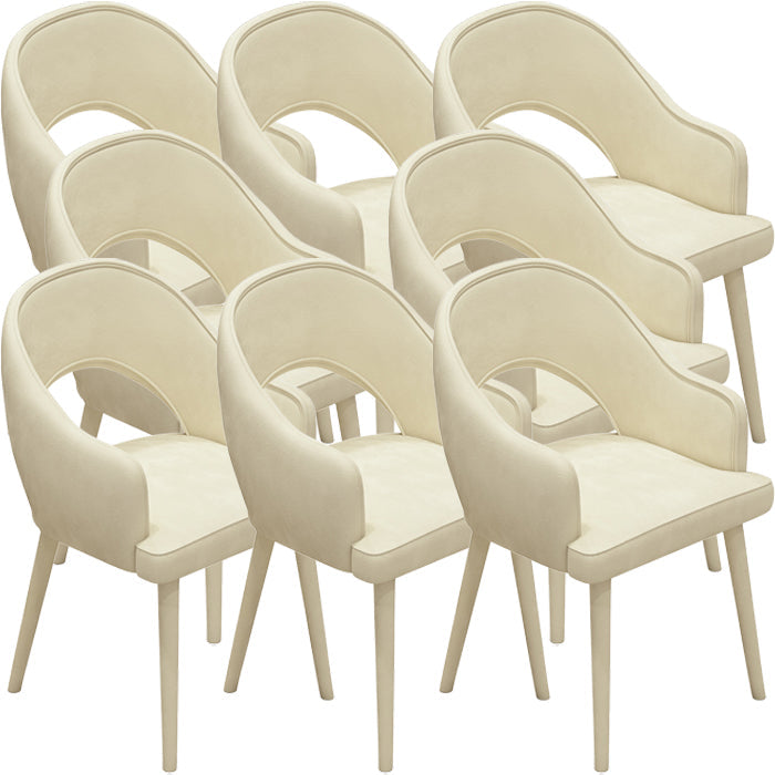 Zeitgenössischer Stil gepolsterte 4 Beine Esszimmer für Wohnzimmer