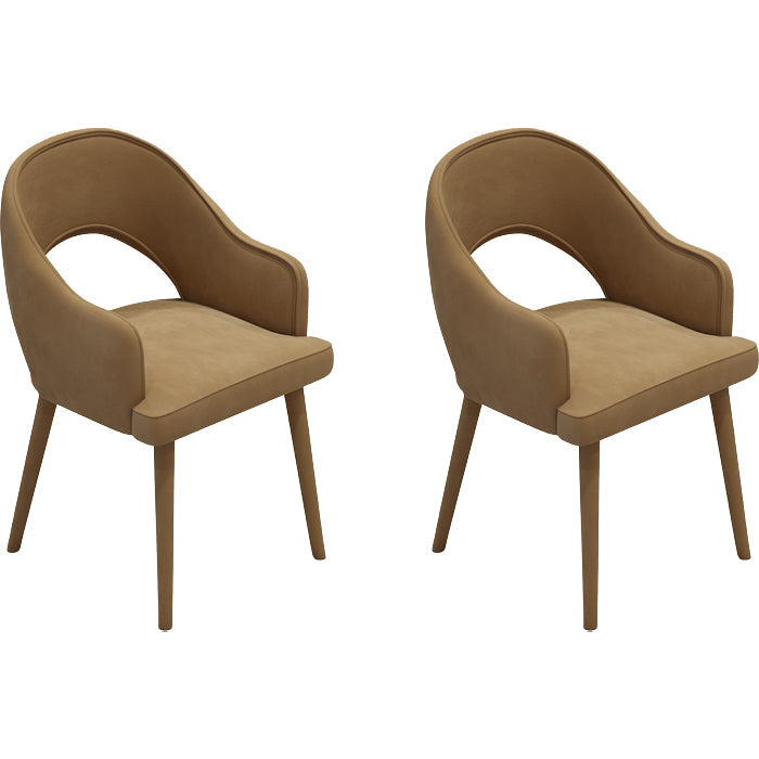 Zeitgenössischer Stil gepolsterte 4 Beine Esszimmer für Wohnzimmer