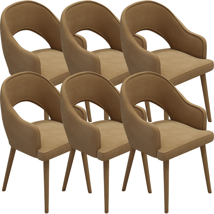 Zeitgenössischer Stil gepolsterte 4 Beine Esszimmer für Wohnzimmer