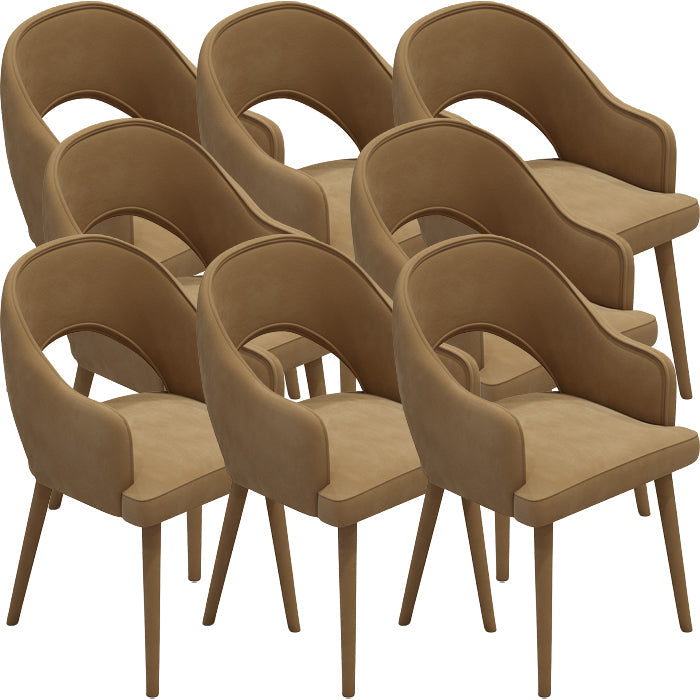 Zeitgenössischer Stil gepolsterte 4 Beine Esszimmer für Wohnzimmer