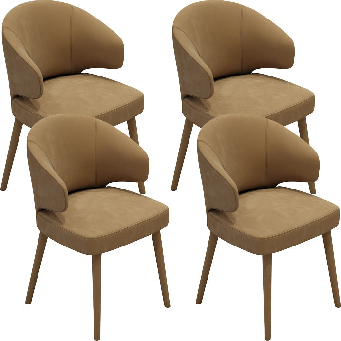 Zeitgenössischer Stil gepolsterte 4 Beine Esszimmer für Wohnzimmer