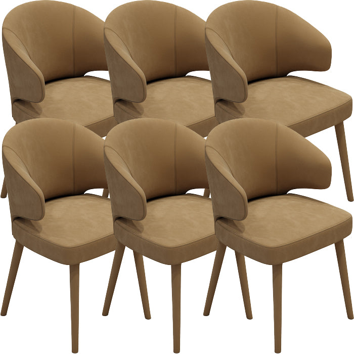 Zeitgenössischer Stil gepolsterte 4 Beine Esszimmer für Wohnzimmer