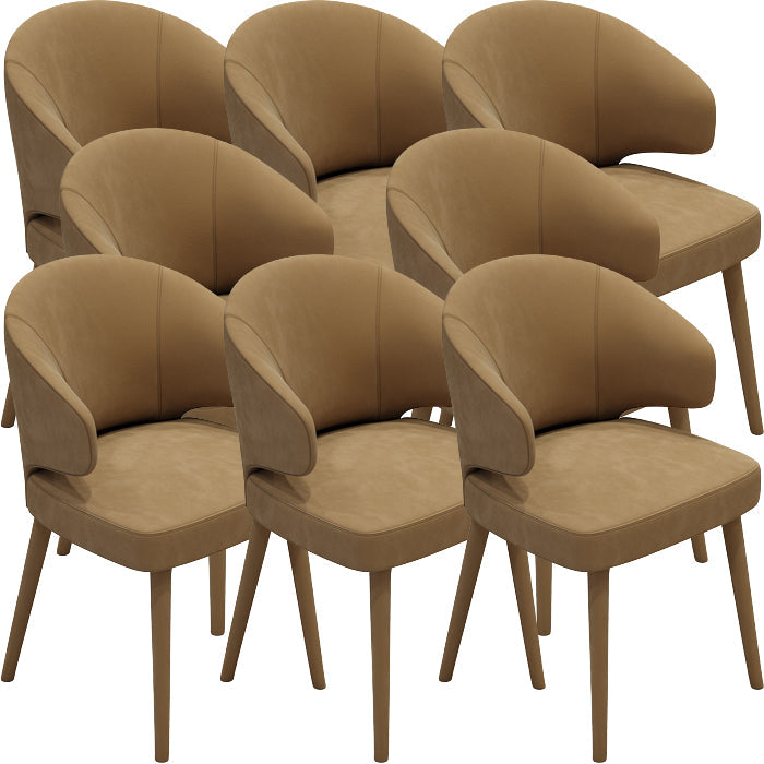 Zeitgenössischer Stil gepolsterte 4 Beine Esszimmer für Wohnzimmer