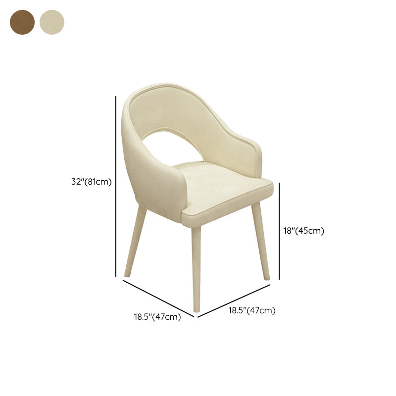 Zeitgenössischer Stil gepolsterte 4 Beine Esszimmer für Wohnzimmer