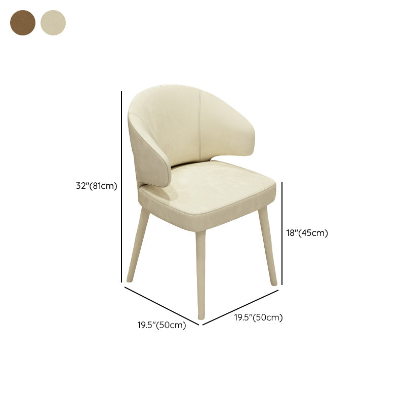 Zeitgenössischer Stil gepolsterte 4 Beine Esszimmer für Wohnzimmer