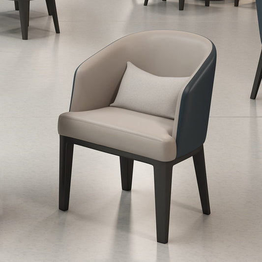 Silla de comedor casero tapizada de estilo moderno para el comedor