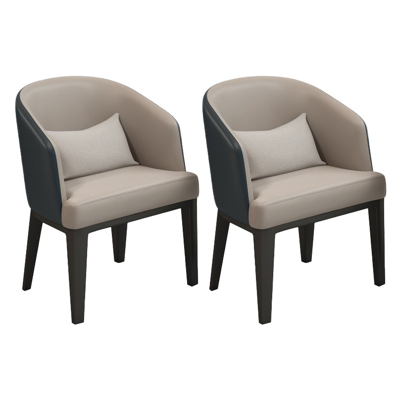 Sedia da pranzo a casa imbottita in stile moderno per sala da pranzo