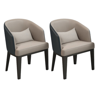 Sedia da pranzo a casa imbottita in stile moderno per sala da pranzo