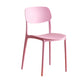 Modern Indoor-Outdoor Plastic Open Back Stackable Dining Side Chair Clearhalo 'Dining Chairs' 'Dining Tables & Seating' 'dining_chair' 'furn' 'furn_dining_chair' 'Furniture' 'Kitchen & Dining Furniture' 7718198