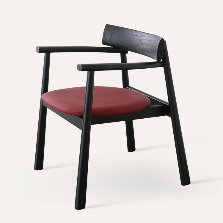 Chaises de restauration à ossature en bois massif ouvert de style moderne pour usage domestique