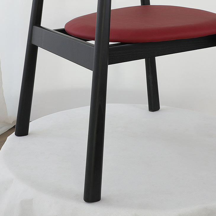 Chaises de restauration à ossature en bois massif ouvert de style moderne pour usage domestique