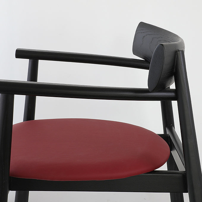 Chaises de restauration à ossature en bois massif ouvert de style moderne pour usage domestique