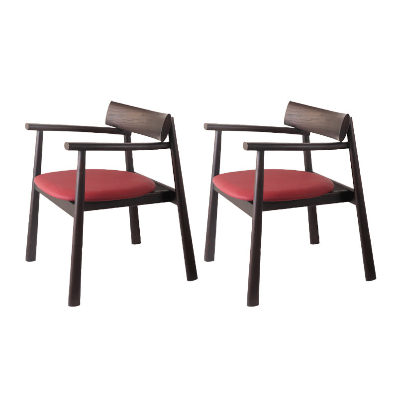 Chaises de restauration à ossature en bois massif ouvert de style moderne pour usage domestique