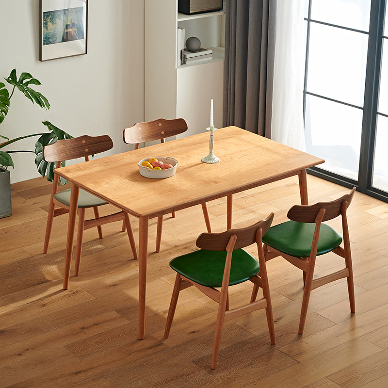 Zeitgenössischer Innenholz offen gepolsterte Seitenstuhl offen