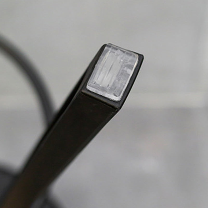 Contemporary Counter Height Stools with Low Back for Living Room