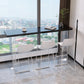 Contemporary Style 1/3/4 Pieces Stone Rectangular Bar Table Set for Indoor