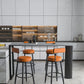Modern Sintered Stone Double Pedestal Dining Bar Table for Kitchen Dining Room Clearhalo 'Bar Furniture' 'Bar Tables' 'bar_tables' 'furn' 'furn_bar_tables' 'Furniture' 'Kitchen & Dining Furniture' 7719166