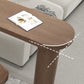 Modern Living Room Solid Wood Double pedestal Bar Dining Table Clearhalo 'Bar Furniture' 'Bar Tables' 'bar_tables' 'furn' 'furn_bar_tables' 'Furniture' 'Kitchen & Dining Furniture' 7719183