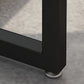 Kitchen Natural Finish Solid Wood Pub Table with Black Metal Frame Clearhalo 'Bar Furniture' 'Bar Tables' 'bar_tables' 'furn' 'furn_bar_tables' 'Furniture' 'Kitchen & Dining Furniture' 7719206