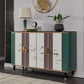 Contemporary & Modern Style Wood Buffet Sideboard with Cabinets Clearhalo 'buffet_sideboard' 'Buffets & Sideboards' 'furn' 'furn_buffet_sideboard' 'Furniture' 'Kitchen & Dining Furniture' 7719346