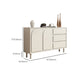 Contemporary Wooden White Sideboard Cabinet with Doors and Drawers Clearhalo 'buffet_sideboard' 'Buffets & Sideboards' 'furn' 'furn_buffet_sideboard' 'Furniture' 'Kitchen & Dining Furniture' 7719445