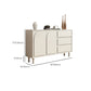 Contemporary Wooden White Sideboard Cabinet with Doors and Drawers Clearhalo 'buffet_sideboard' 'Buffets & Sideboards' 'furn' 'furn_buffet_sideboard' 'Furniture' 'Kitchen & Dining Furniture' 7719447