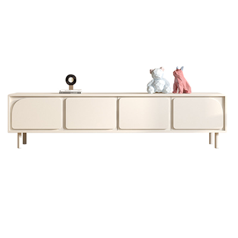 Console TV TV contemporanea console TV White TV con le porte