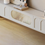 Modern TV Console Wooden Media Console TV Stand with 2 Drawers Clearhalo 'furn' 'furn_tv_stands_entertainment_centers' 'Furniture' 'Living Room Furniture' 'TV Stands & Entertainment Centers' 'TV Stands & Media Storage Furniture' 'tv_stands_entertainment_centers' 7723090