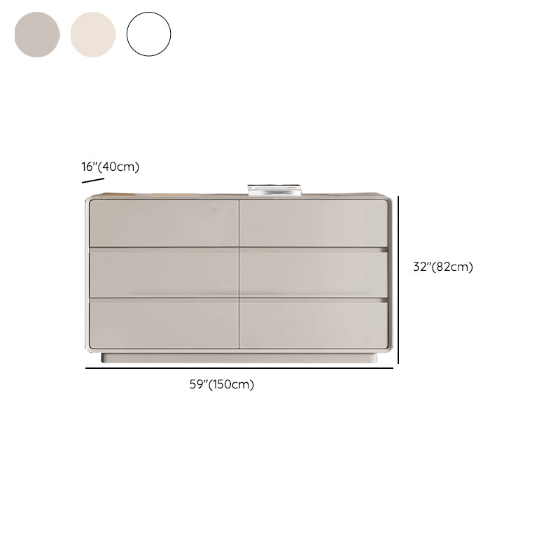 Modern Dresser Manufactured Wood Storage Chox Profirer con cajones 5/6/8/9