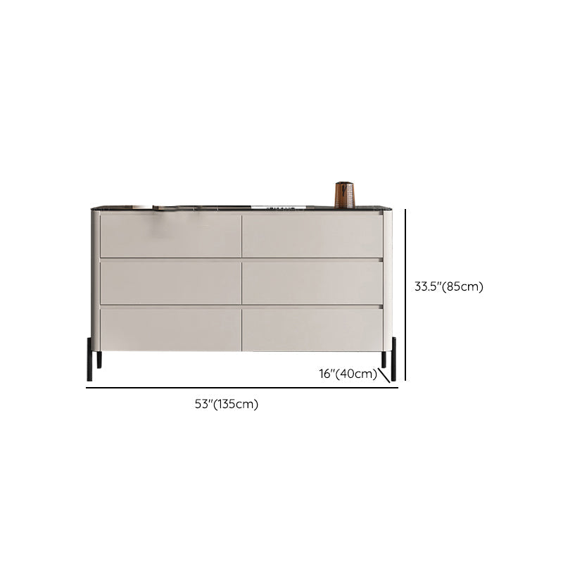 Modern Dresser Manufactured Wood Storage Chox Profirer con cajones 5/6/8/9