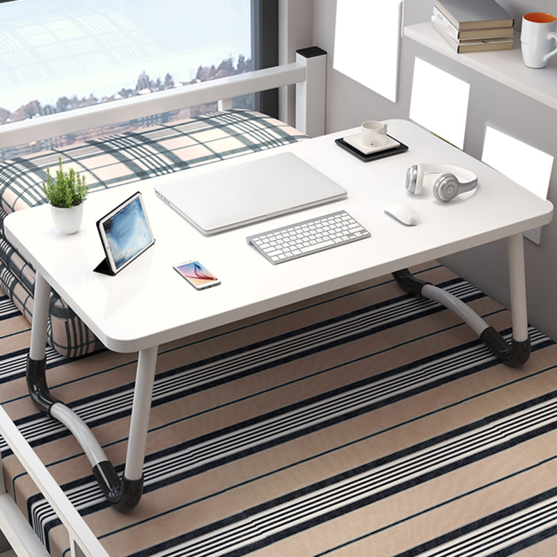 Table d'ordinateur portable de bureau de forme rectangulaire bureau en bois en noir / vert / rose / blanc