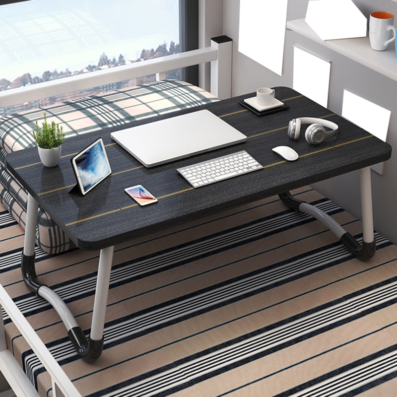 Table d'ordinateur portable de bureau de forme rectangulaire bureau en bois en noir / vert / rose / blanc