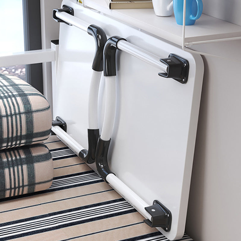 Table d'ordinateur portable de bureau de forme rectangulaire bureau en bois en noir / vert / rose / blanc