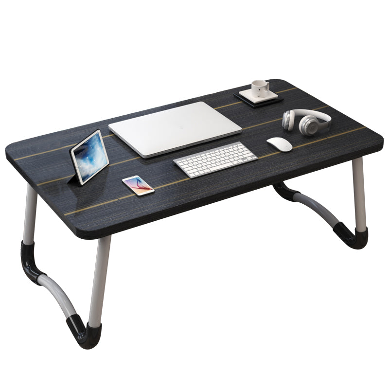 Table d'ordinateur portable de bureau de forme rectangulaire bureau en bois en noir / vert / rose / blanc