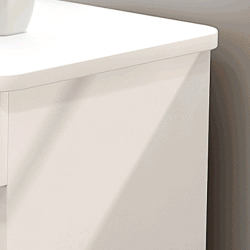 Escritorio de escritura para el hogar de madera de ingeniería 1 cajón de cajones escritorio de oficina rectangular con estantería